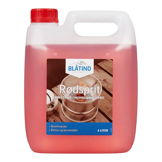 KEMETYL T-Rød Rødsprit - 4L 