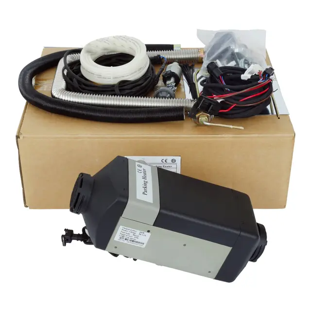 1852M JP Dieselvarmer 4 KW - 12V Luftvarmer m/Digitalt kontrollpanel 