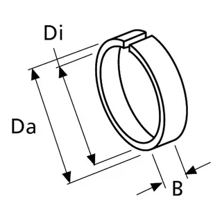 WEBASTO Adapterring Ø55/60 mm - mellomring