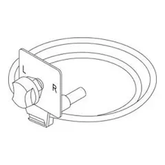WEBASTO Control cable for distributor 2M Kabel for fjernkontroll av spjel.