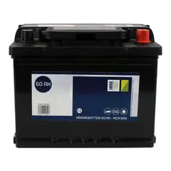 1852M Marinebatteri 12V - 60Ah LxBxH: 242x175x190 cm - 540A CCA