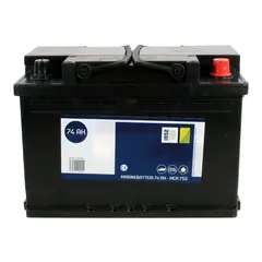 1852M Marinebatteri 12V - 74Ah LxBxH: 278x175x190 cm - 680A CCA