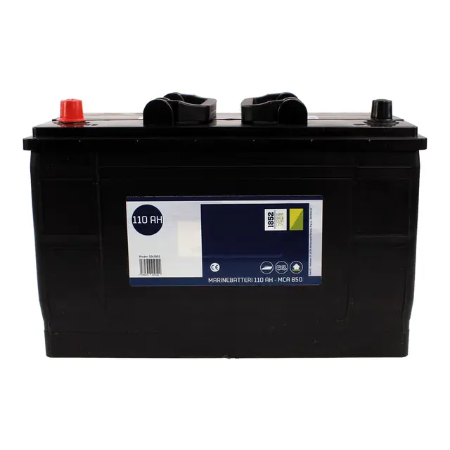 1852M Marinebatteri 110Ah 349x175x235 - CCA 750 