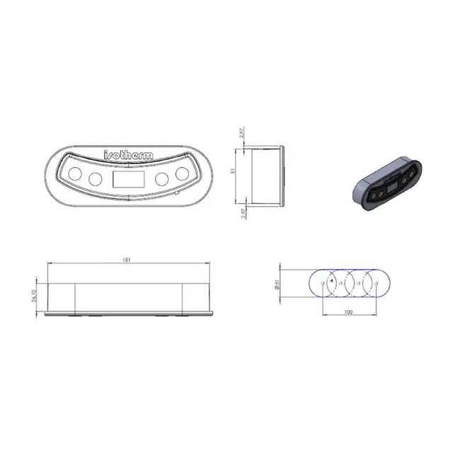 ISOTHERM  ITC Digital display KIT 
