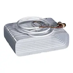 ISOTHERM Oval fordamper med koblinger