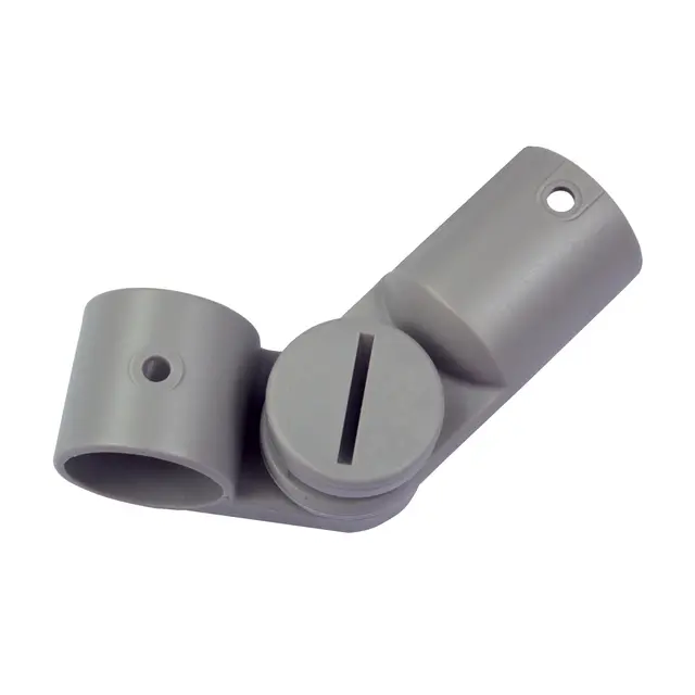 Kalesjebeslag Acetat klammerbeslag komplett 22 mm 