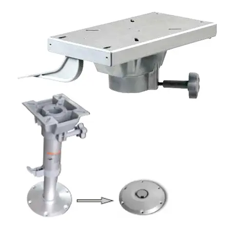 MARINVENT Stols&#248;yle justerbar nedfelt m/slide, flyttbar, 300-400mm