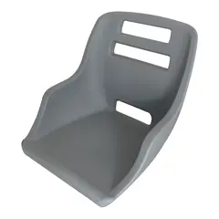 Båtstol AD49 Hard plast - Grå