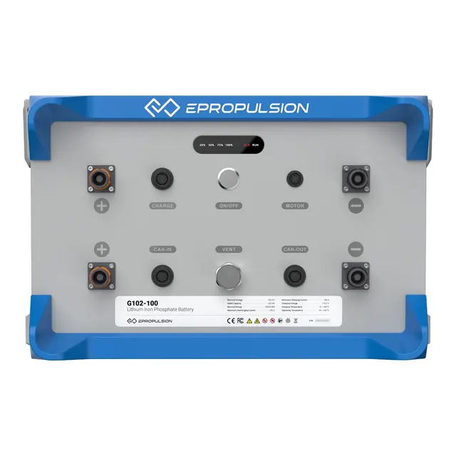 EPROPULSION G102-100 Batteri 96V, 100Ah/10240Wh 