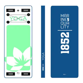 1852M SUP Plattform, Yoga - 2,5m