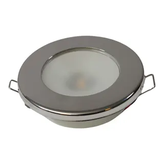QUICK&#160;TED C Downlight&#160; - 2W Krom, Varmhvit - Dimbar - 9-32V