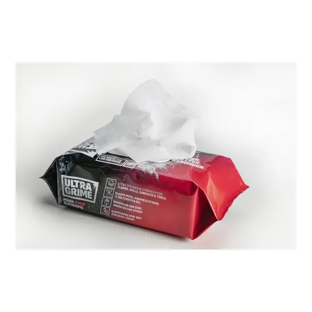 ULTRAGRIME Power Scrub Wipes 80 pack 