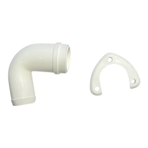 JABSCO Port/Albue 22 mm, 90 grader (37075/275)