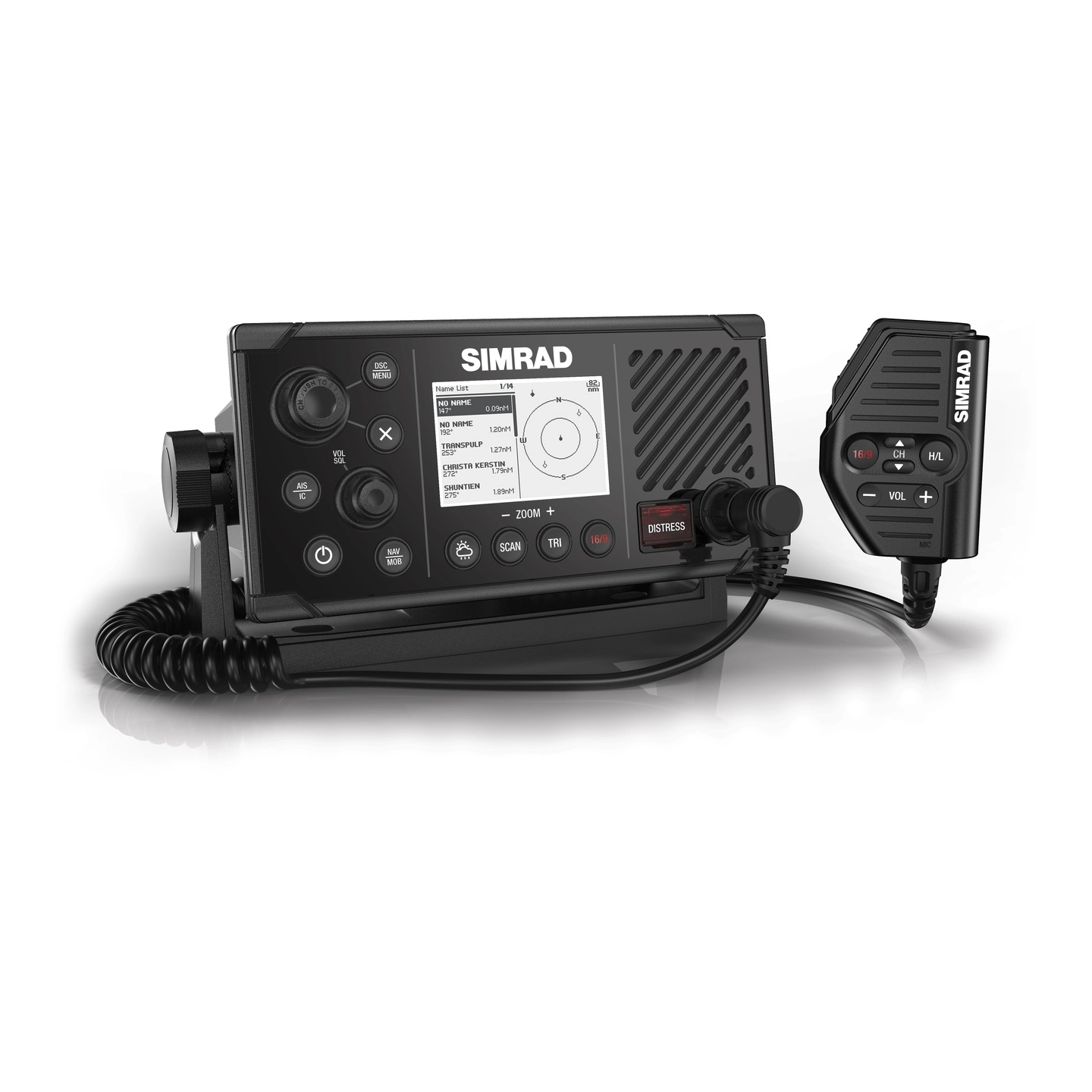 SIMRAD RS40 VHF-radio med GPS/AIS VHF m/integrert AIS Mottaker