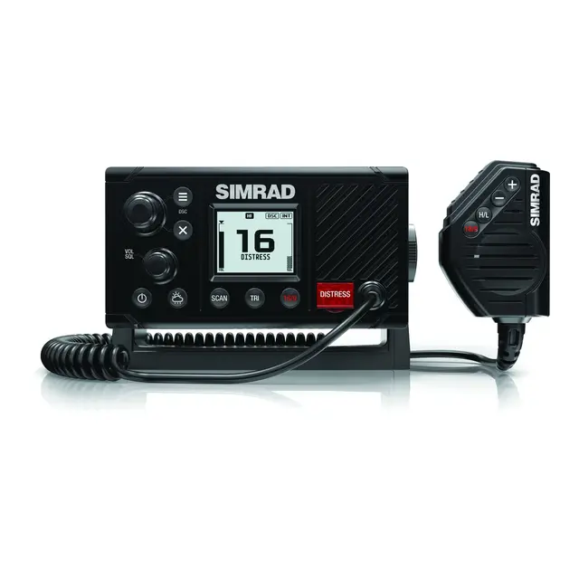 SIMRAD RS20S VHF-radio Fastmontert VHF m/DSC og GPS 