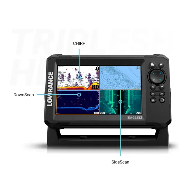 LOWRANCE Eagle TripleShot HD svinger 