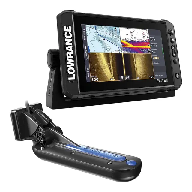 LOWRANCE Elite FS Black Edition ekkolodd og kartplotter 
