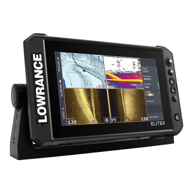 LOWRANCE Elite FS Black Edition ekkolodd og kartplotter 