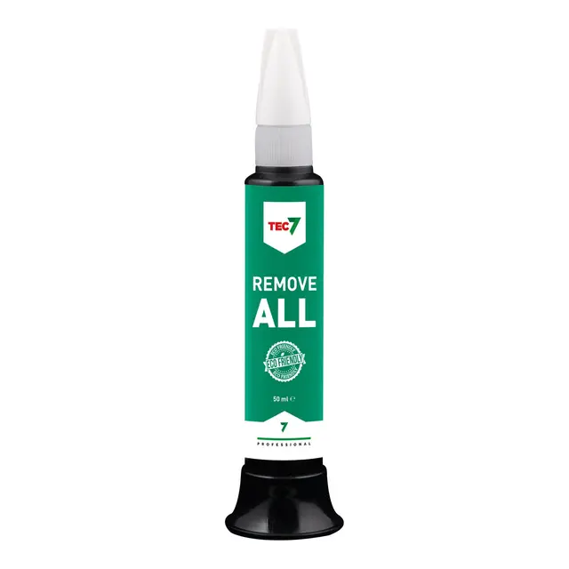 TEC7 Remove all, fjerner rester/flekker 50 ml miljøvennlig rengjøringsmiddel 
