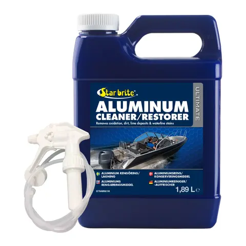 STARBRITE Aluminium Cleaner/Restorer for oksiderte og matte aluminiumsflate