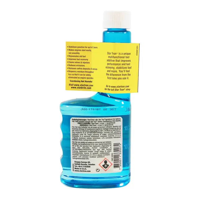 STAR TRON Drivstoff Behandling - 250 ml Bensinstabilisator for Blyfri 95 E10 