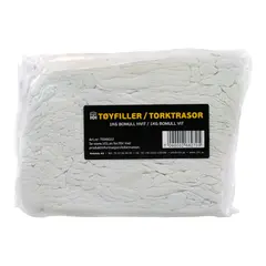 Relekta 101 T&#248;yfiller - 1kg Hvit -&#160;Bomull
