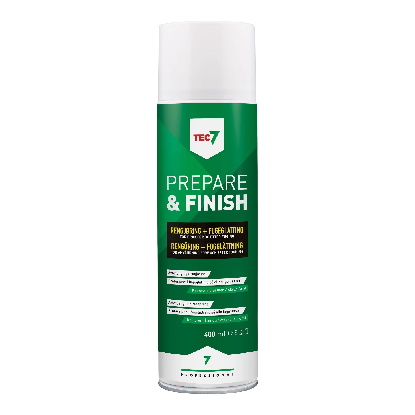 TEC 7 Prepare & Finish Aerosol 400ml
