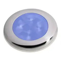 HELLA MARINE Slim Line LED 24V syrefast ring med blått lys