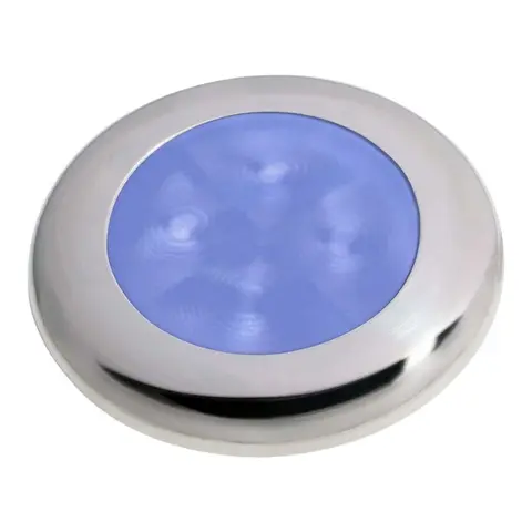 HELLA MARINE Slim Line LED 24V syrefast ring med blått lys