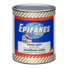 EPIFANES Teaklakk Matt - 1 L Woodfinish Matt