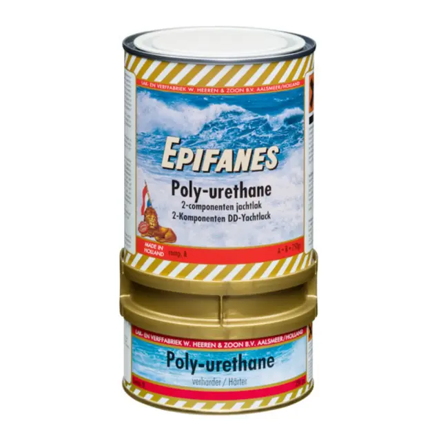 EPIFANES Poly-Urethan lakk/maling 2-komp. fargemaling - Bright Blue 850 