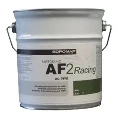 SOROMAP AF2 Racing, Gr&#229;hvit - 2,5L Superglatt selvpolerende bunnstoff mPFTE