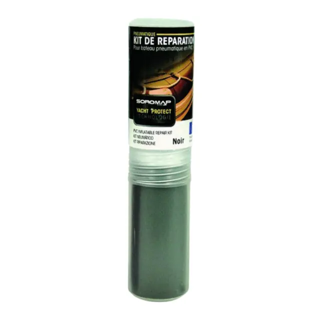 SOROMAP Rep-kit til PVC-pontong sort PVC lapp - inkl. 75ml lim 