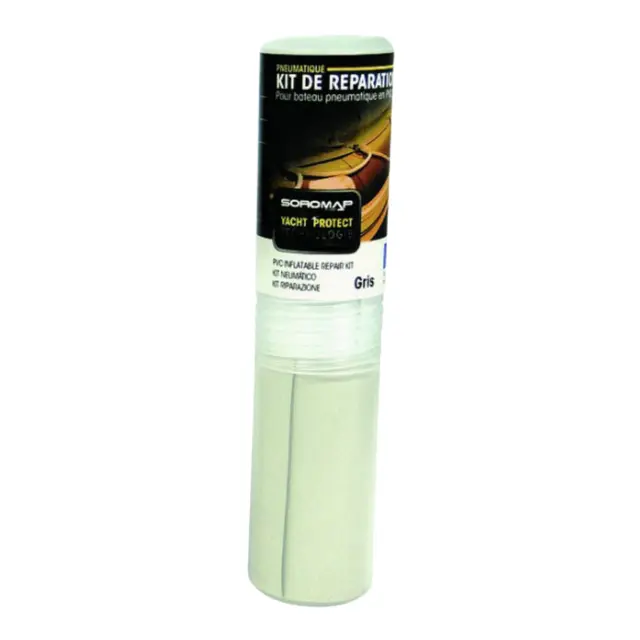 SOROMAP Rep-kit til PVC-pontong grå PVC lapp - inkl. 75ml lim 