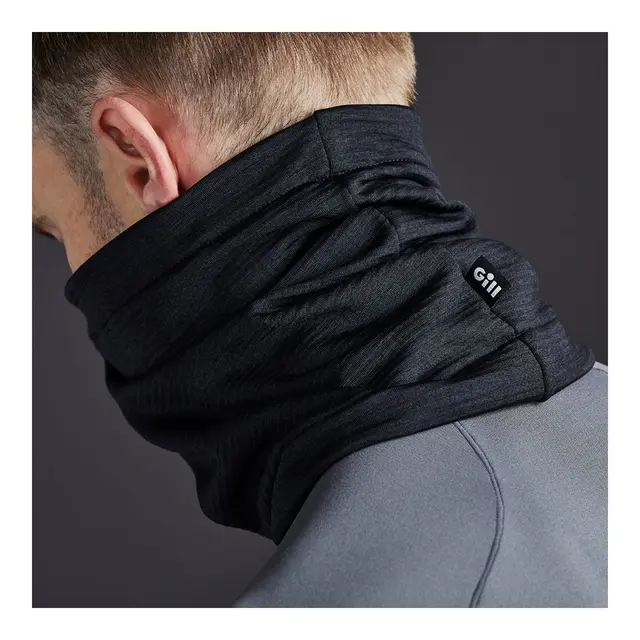 GILL OS Thermal Neck Gaiter Myk hals varmer i fargen graphite (sort) 