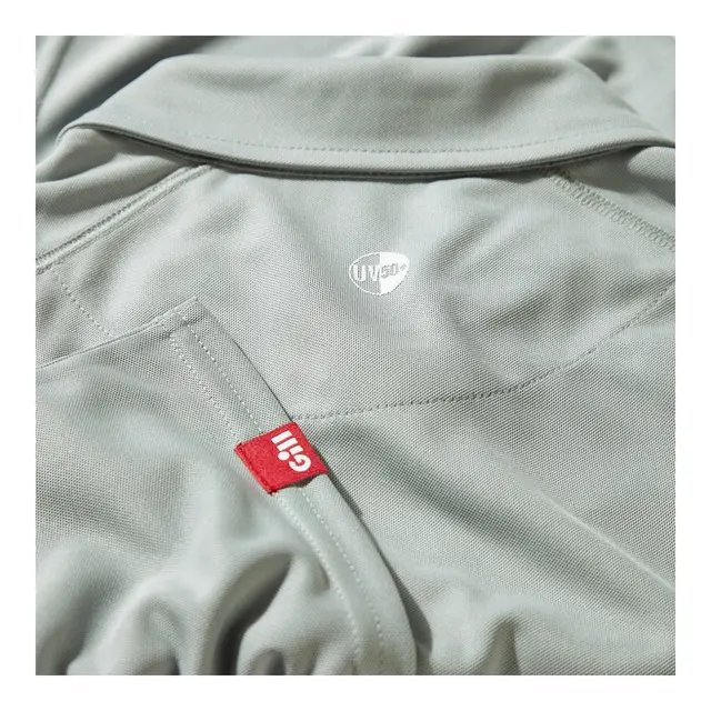 GILL UV Tec Men's Polo Grey Str. L 