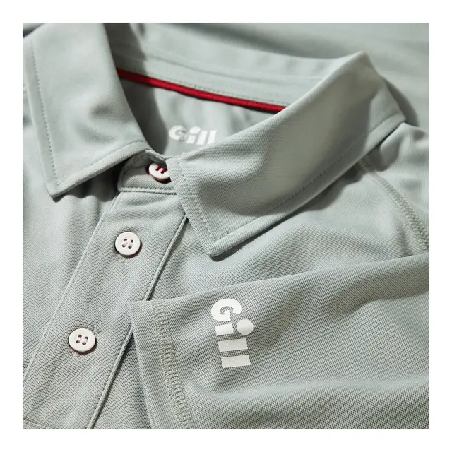 GILL UV Tec Men's Polo Grey Str. XXL 