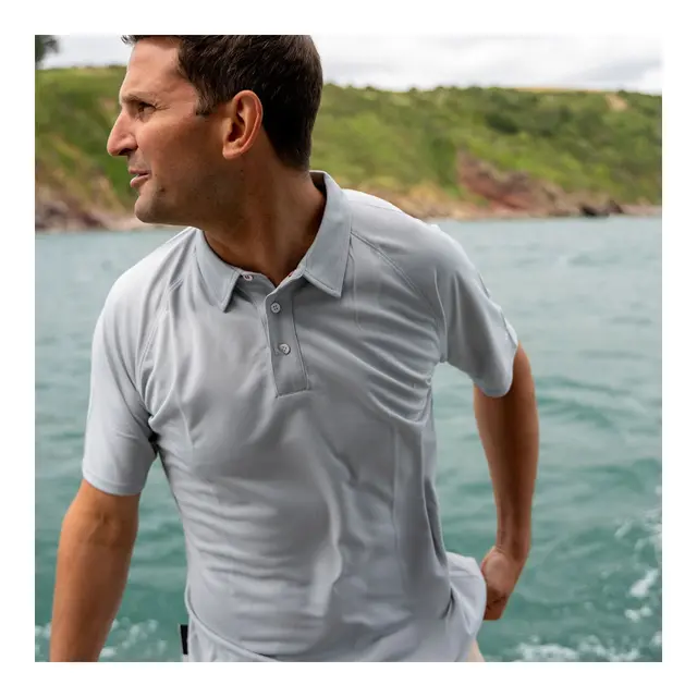 GILL UV Tec Men's Polo Grey Str. XXL 