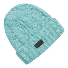GILL Cable Knit Beanie lue - Light Blue One Size