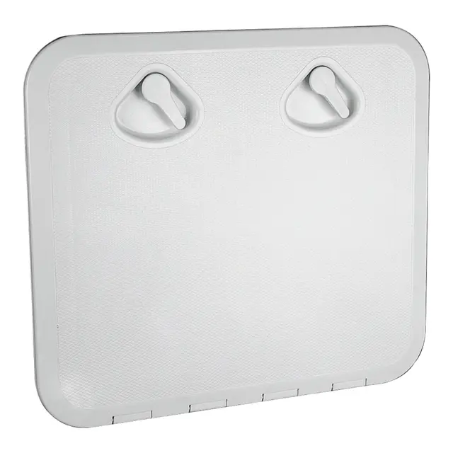 ASA Luke - 460 x 525 mm Sort - "Top Line" - uten lås 