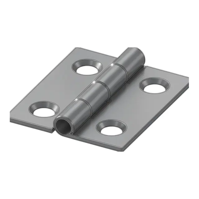 Bladhengsel stål 304, 38 x 33mm 
