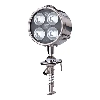 DHR Lyskaster 10-32v 20W - LED 316 st&#229;l- Klar hvit str&#229;le