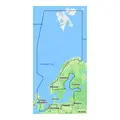 C-MAP MAX-N Elektronisk kart Norge - Svalbard og sentral europa