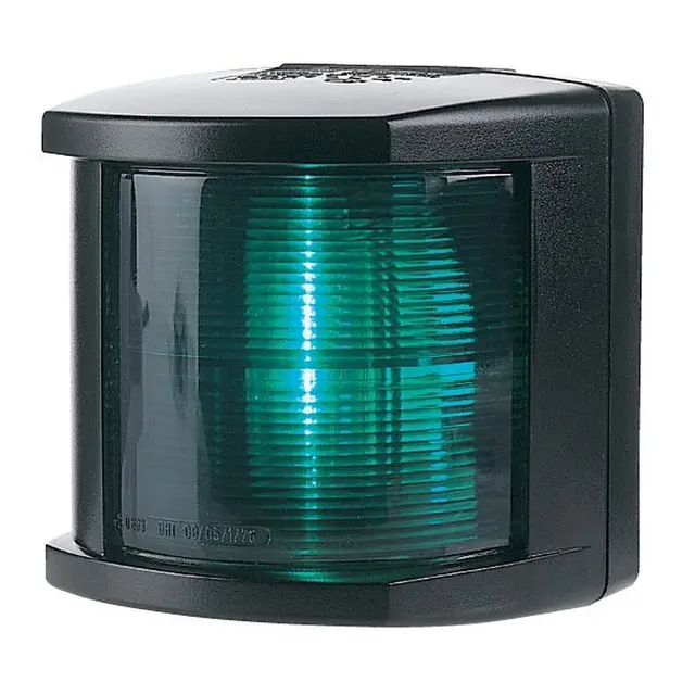 HELLA MARINE Lanterne - Styrbord Sort, liten - mod. 3562 - 1 nm 