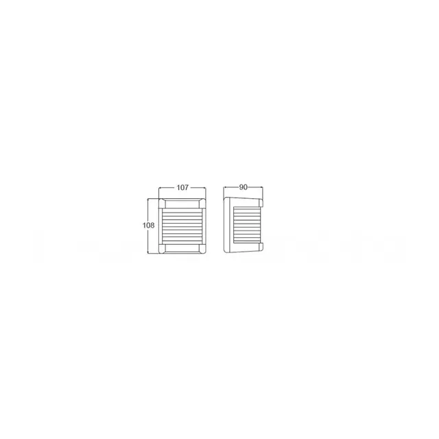 HELLA MARINE Lanterne - Topp Hvit, stor - mod. 2984 - 2 nm 