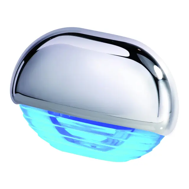 HELLA MARINE EasyFit LED krom, blått lys Trinnlys/markeringslys 
