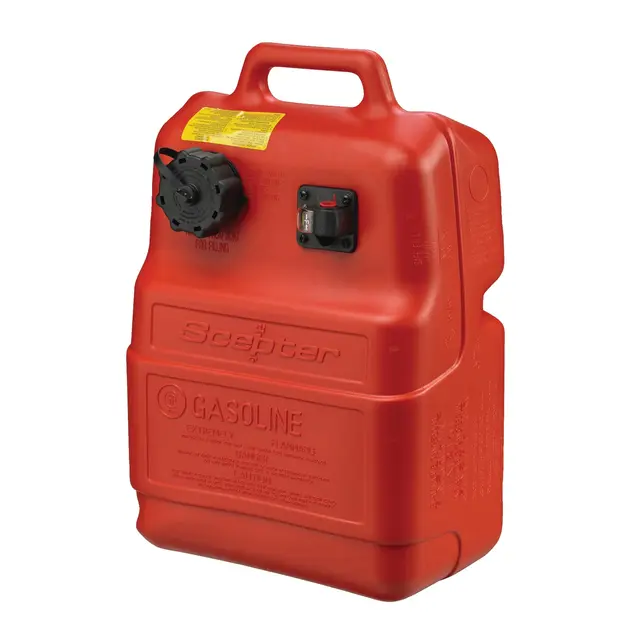 SCEPTER Bensintank 25 l Med drivstoffmåler 