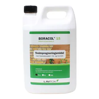 BORACOL 15 Proff - 2,5L Impregneringsmiddel mot treskadesopper