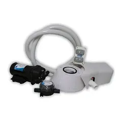 JABSCO Quiet Flush Ombyggingssett 12V m/brytere - for toalett