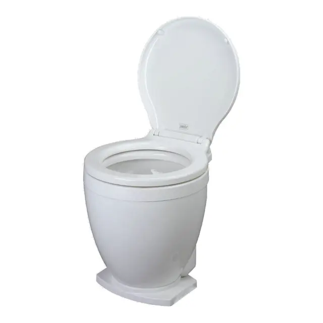 JABSCO Liteflush Electric Toalett med fotbryter 12V - Stillegående 